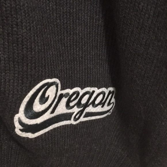 Men’s Oregon Ducks Button Up Cardigan NWT S - Picture 4 of 4